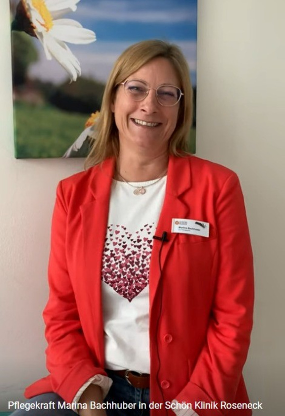 Porträt von Marina Bachhuber, Co-Therapeutin Schön Klinik Roseneck