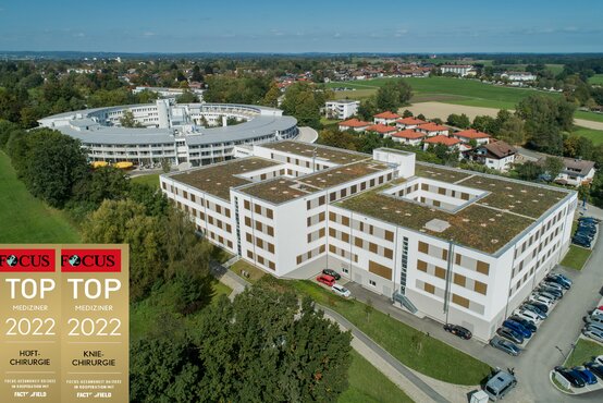 Focus-Siegel 2024 für Top-Klinik Orthopädie, Auszeichnung für exzellente orthopädische Versorgung