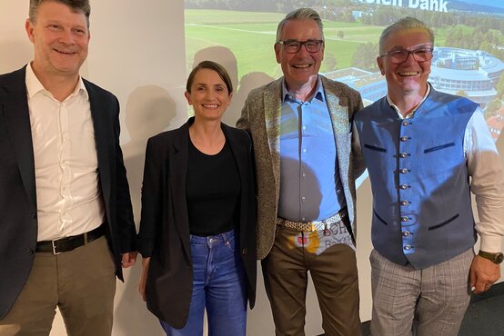 Die vier Referenten der Schön Klinik Gruppe