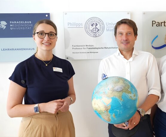 Prof. Dr. Rembert Koczulla und Dr. Tessa Schneeberger