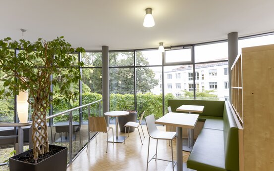 Essbereich der Cafeteria