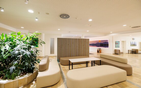 Emfang der Schön Klinik Roseneck